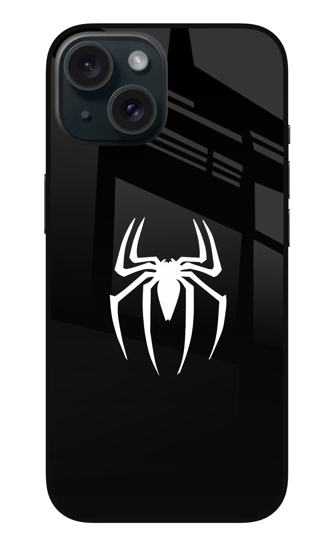 Miles Symbol iPhone 15 Glass Case Back Cover by Casekaro