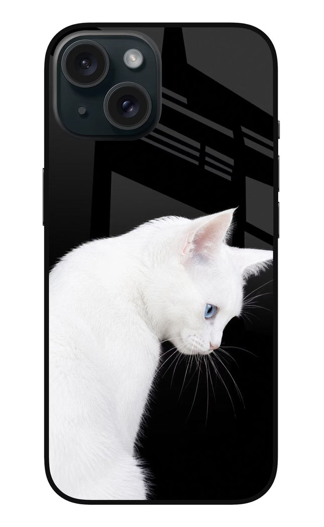 Snow Gaze iPhone 15 Glass Case