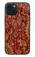 Laal Riwaaz iPhone 15 Glass Case