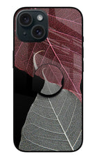 Leaf Pattern Glass Case
