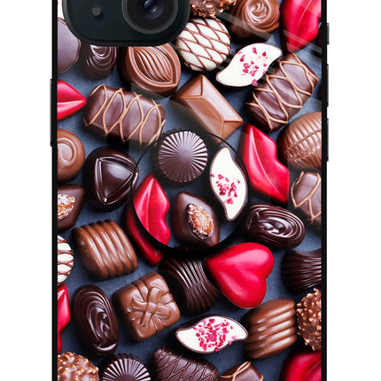 Chocolates iPhone 15 Glass Case