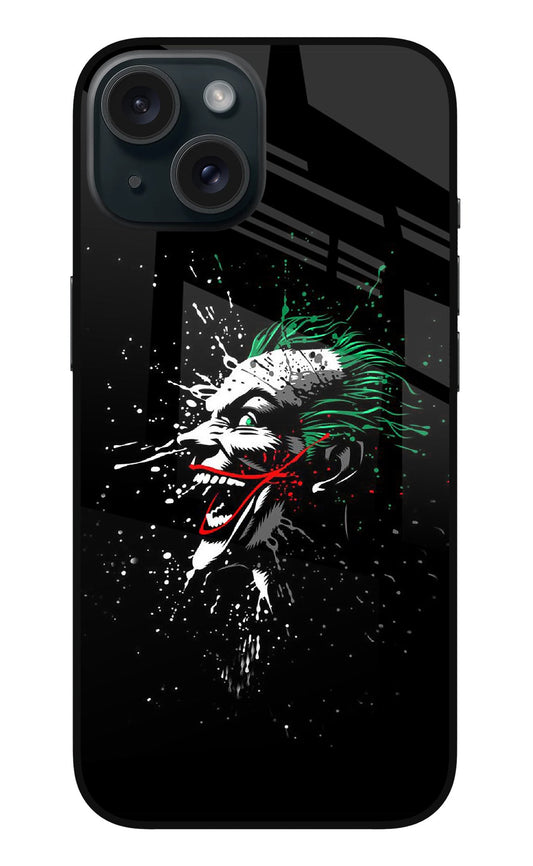 Joker iPhone 15 Plus Glass Case