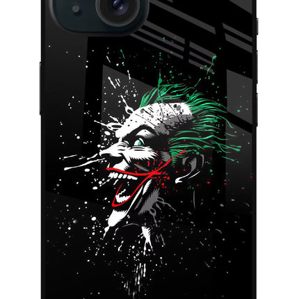 Joker iPhone 15 Plus Glass Case