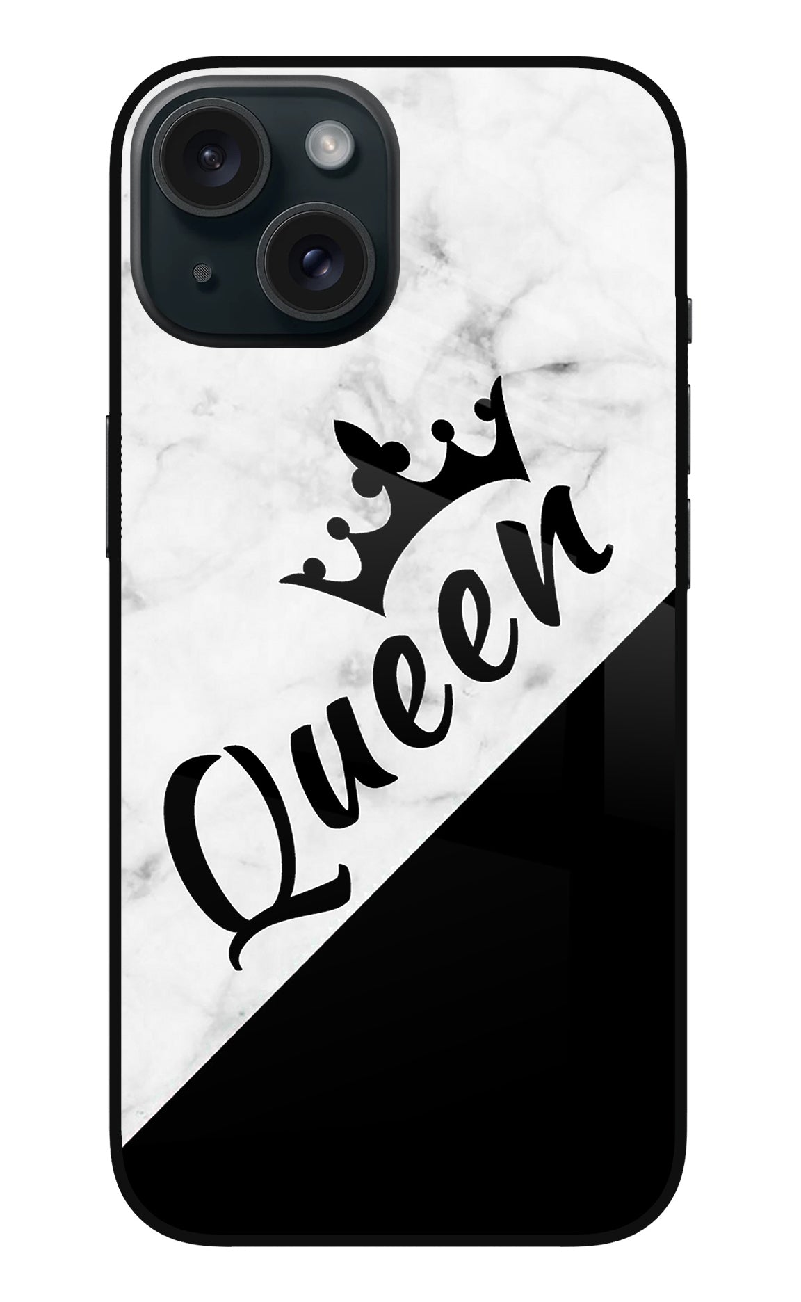 Queen iPhone 15 Plus Back Cover