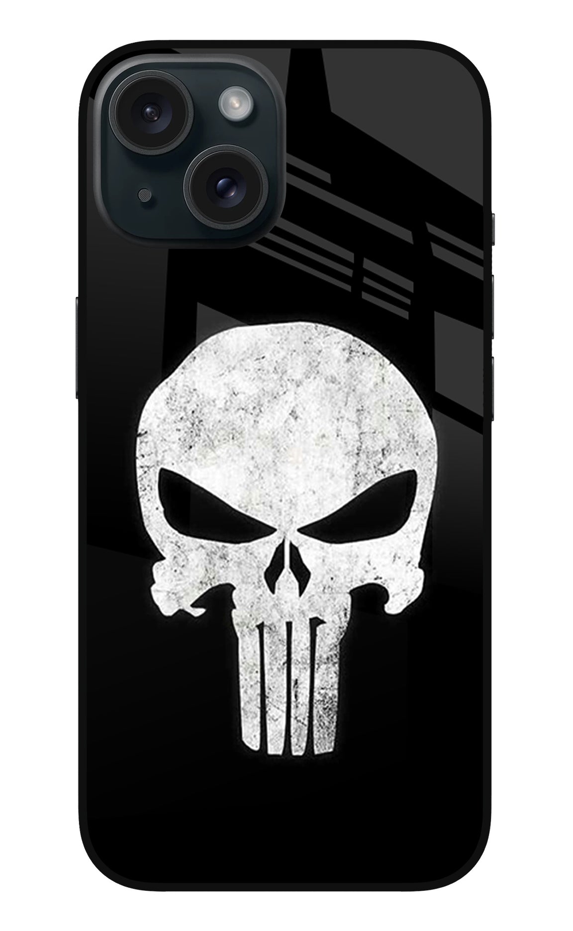 Punisher Skull iPhone 15 Plus Back Cover