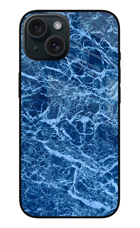 Blue Marble iPhone 15 Plus Glass Case