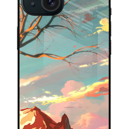 Scenery iPhone 15 Plus Glass Case