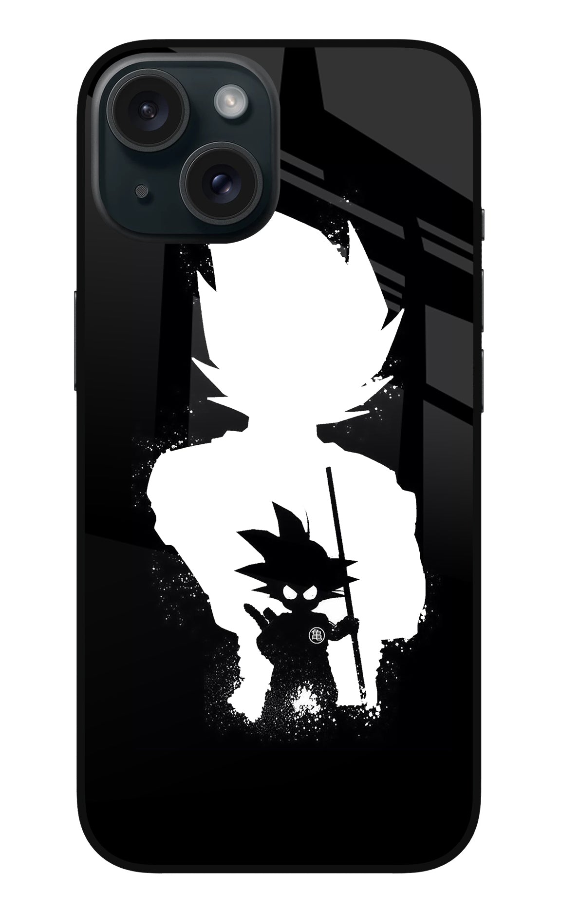 Goku Shadow iPhone 15 Plus Back Cover