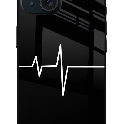 Heart Beats iPhone 15 Plus Glass Case