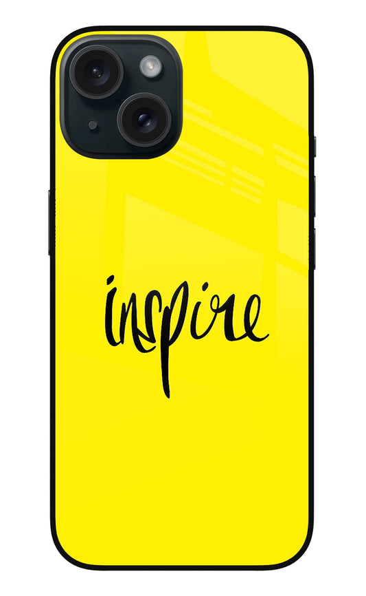 Inspire iPhone 15 Plus Glass Case