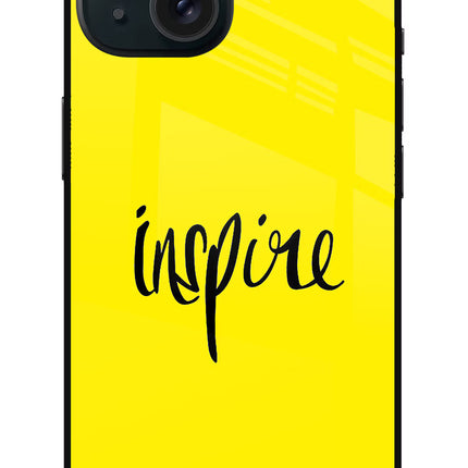 Inspire iPhone 15 Plus Glass Case