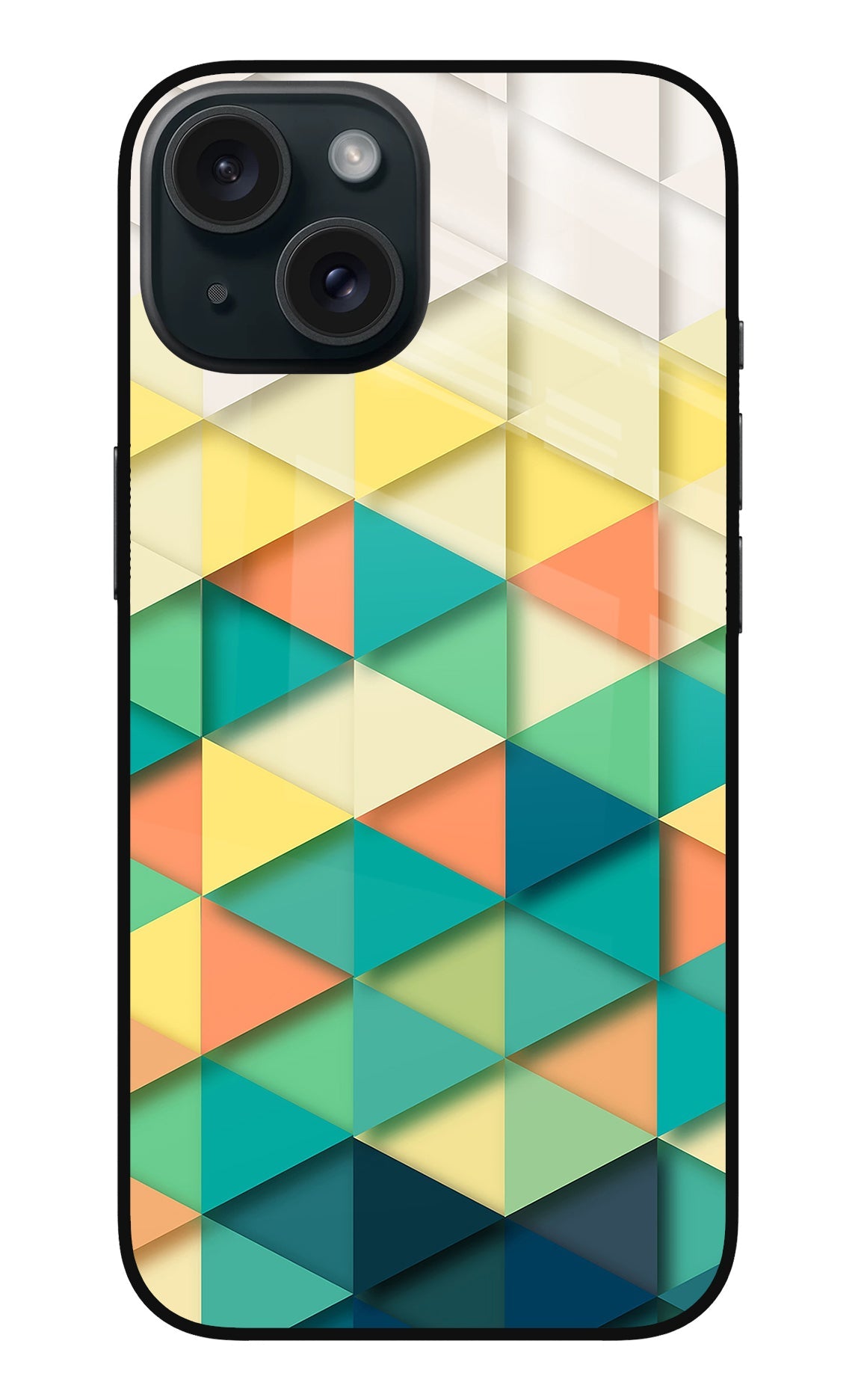 Abstract iPhone 15 Plus Back Cover