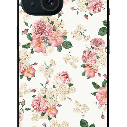 Flowers iPhone 15 Plus Glass Case