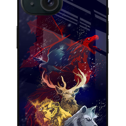 Game Of Thrones iPhone 15 Plus Glass Case