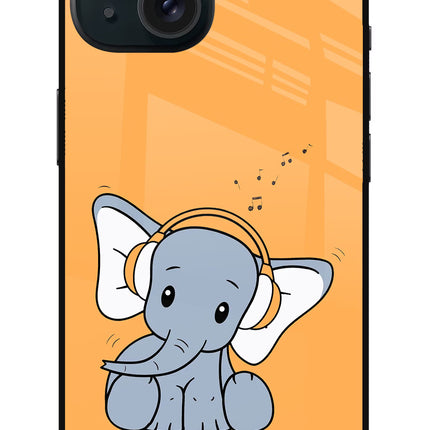High On Music iPhone 15 Plus Glass Case