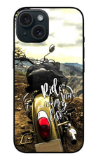 Ride More Worry Less iPhone 15 Plus Glass Case