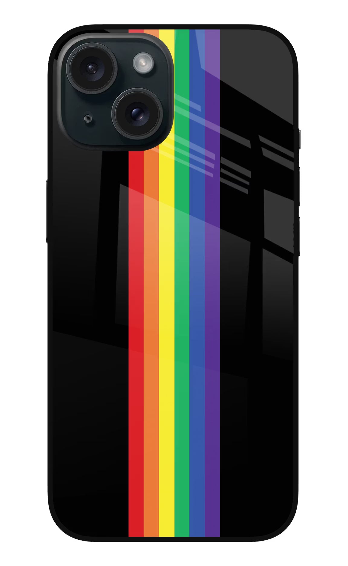 Pride iPhone 15 Plus Glass Case Back Cover by Casekaro