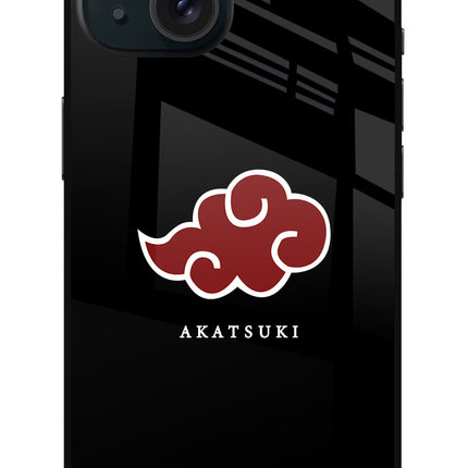 Akatsuki iPhone 15 Plus Glass Case