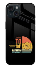 To the Moon iPhone 15 Plus Glass Case
