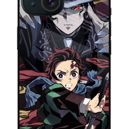 Demon Slayer iPhone 15 Plus Glass Case