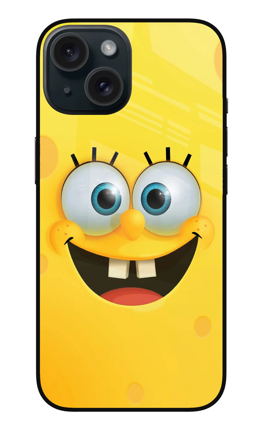 Sponge 1 iPhone 15 Plus Back Cover, Metal case