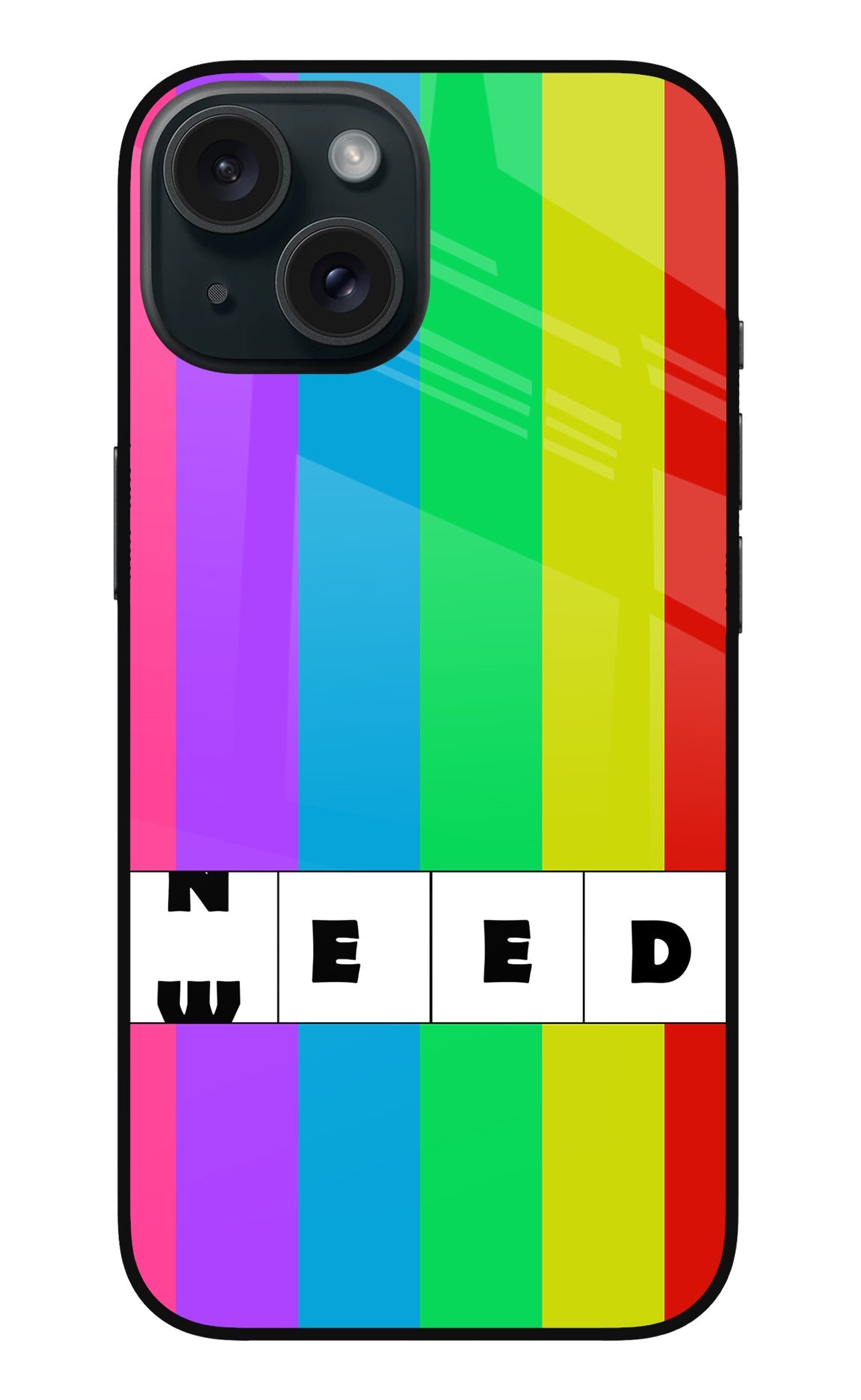 Need Weed iPhone 15 Plus Glass Case