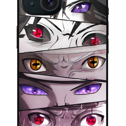 Naruto Anime iPhone 15 Plus Glass Case