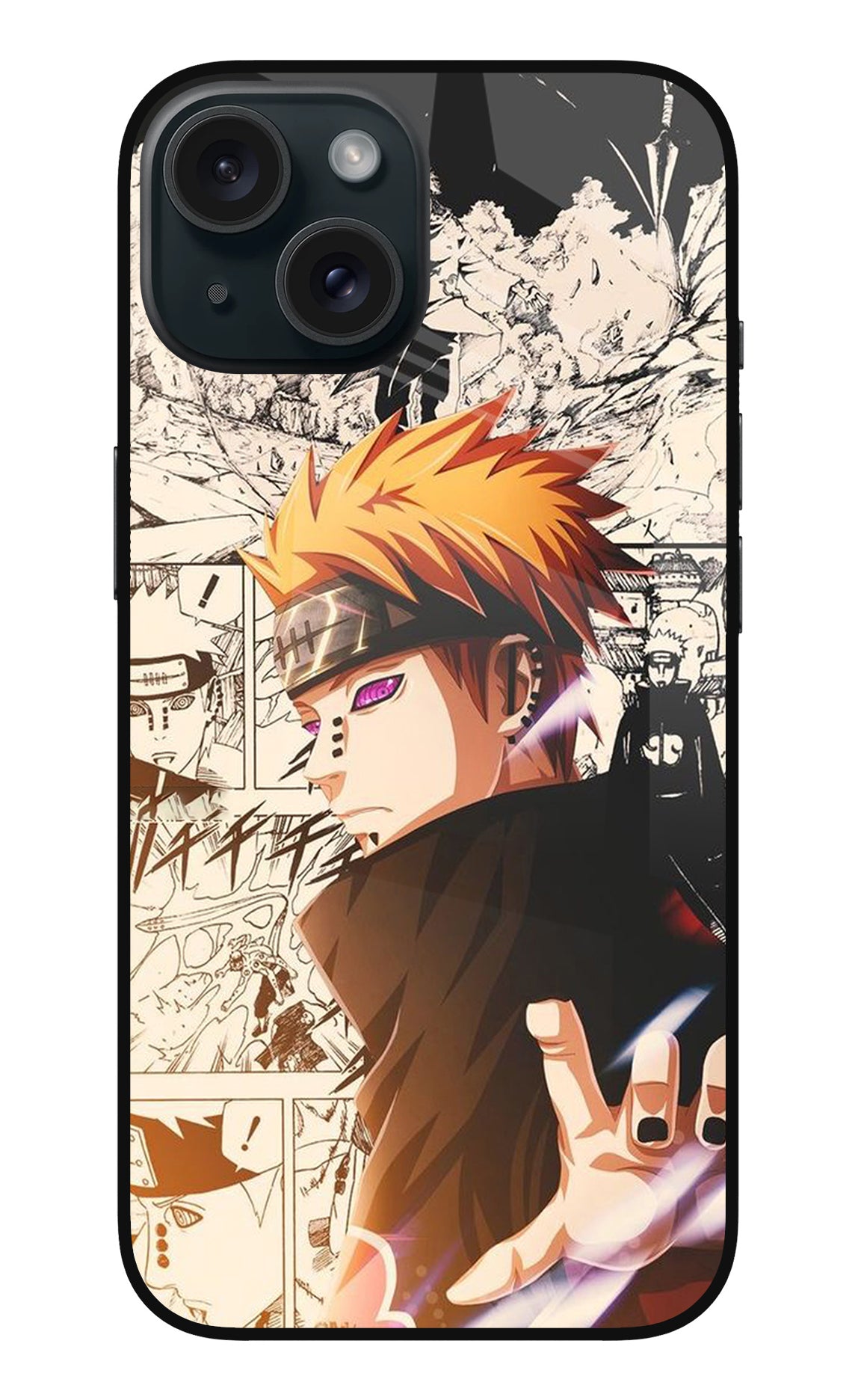 Pain Anime iPhone 15 Plus Back Cover