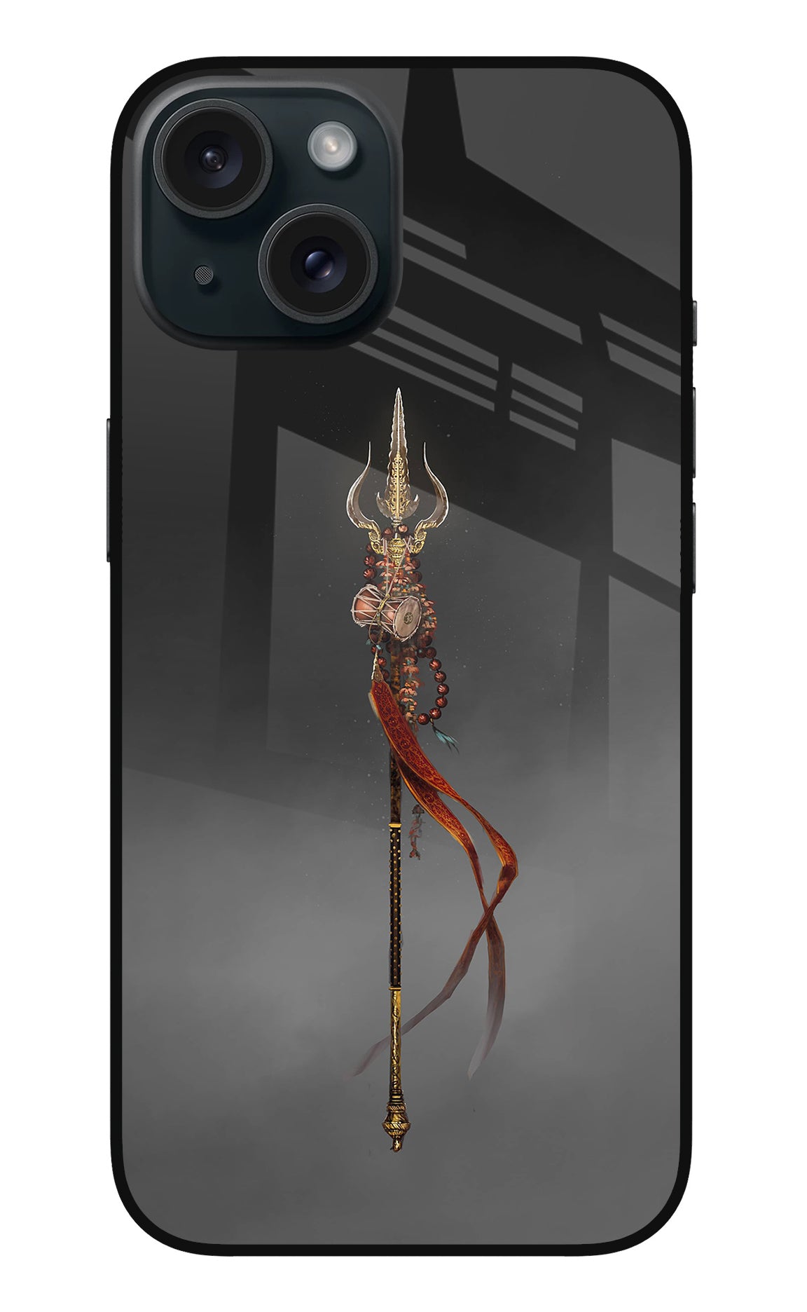 Shiv Trishul iPhone 15 Plus Back Cover