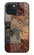 Desi Print iPhone 15 Plus Glass Case