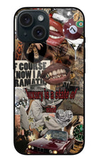 Luxury iPhone 15 Plus Glass Case