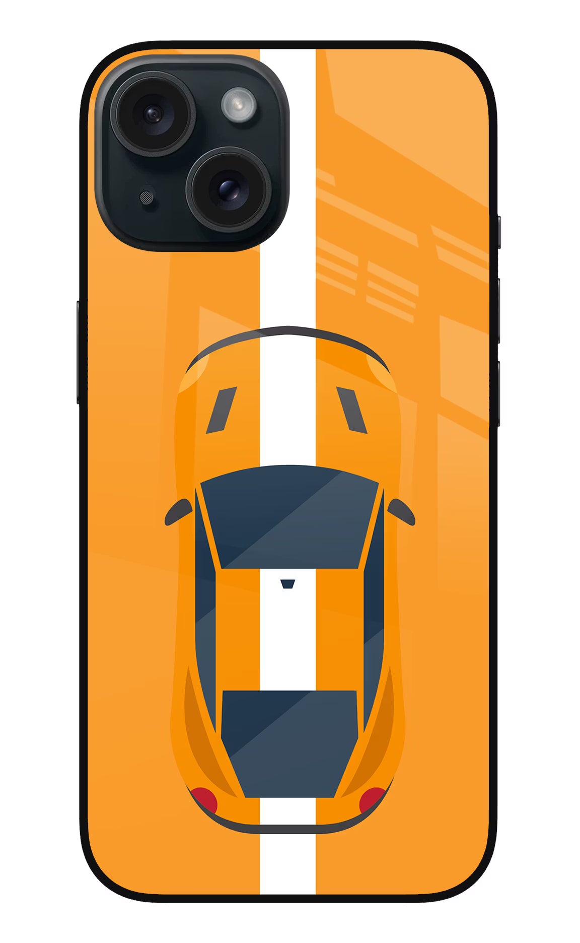 Highway Pursuit iPhone 15 Plus Glass Case