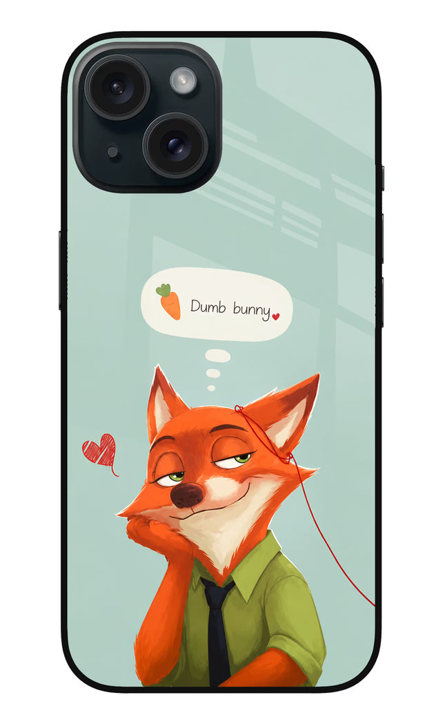 Nick Charm iPhone 15 Plus Glass Case