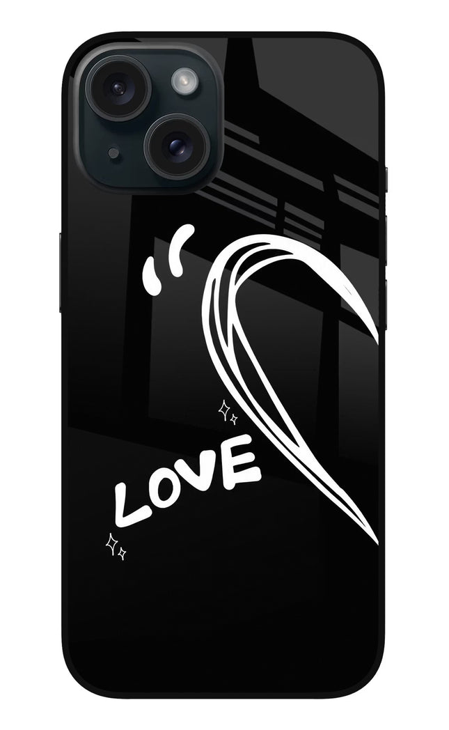 Love Line iPhone 15 Plus Glass Case