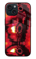 Fire Eye iPhone 15 Plus Glass Case