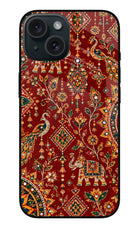 Laal Riwaaz iPhone 15 Plus Glass Case