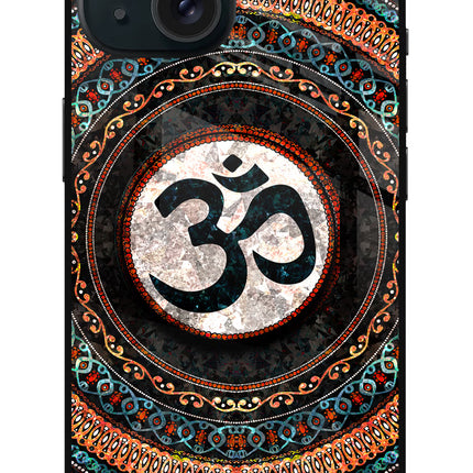 Om Culture iPhone 15 Plus Glass Case