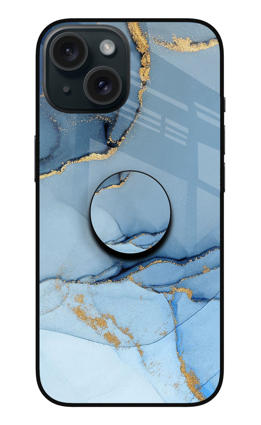 Blue Marble iPhone 15 Plus Glass Case