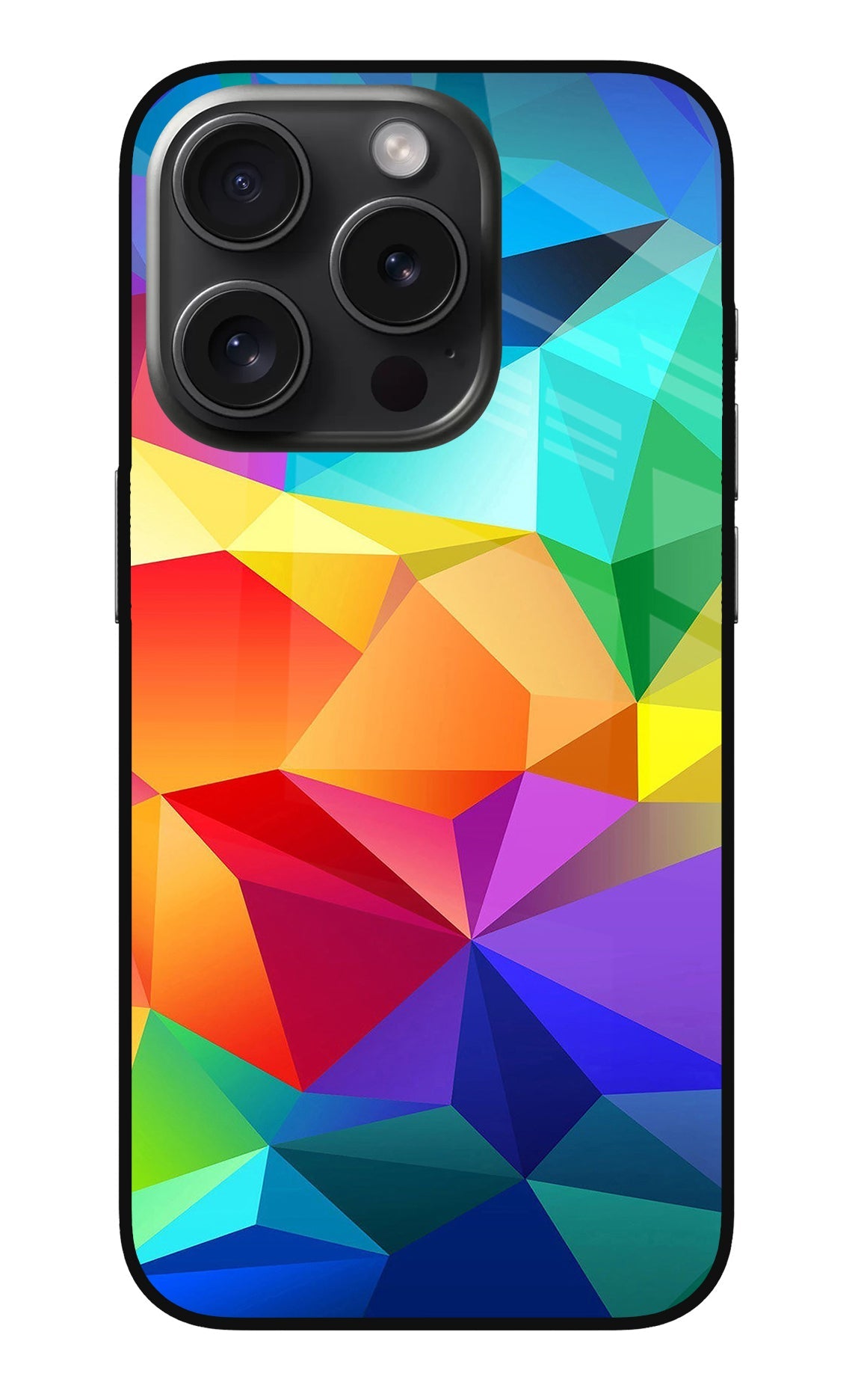 Abstract Pattern iPhone 15 Pro Back Cover