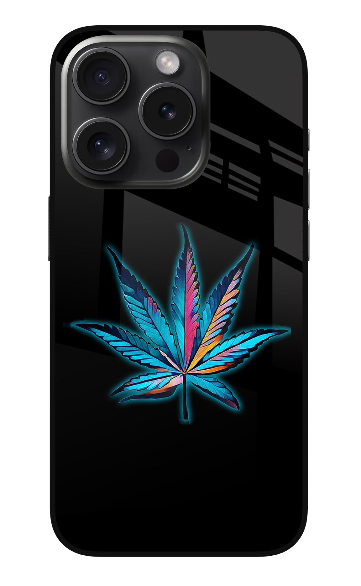 Weed iPhone 15 Pro Glass Case