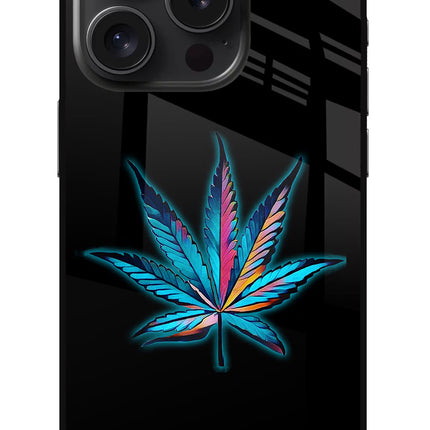 Weed iPhone 15 Pro Glass Case