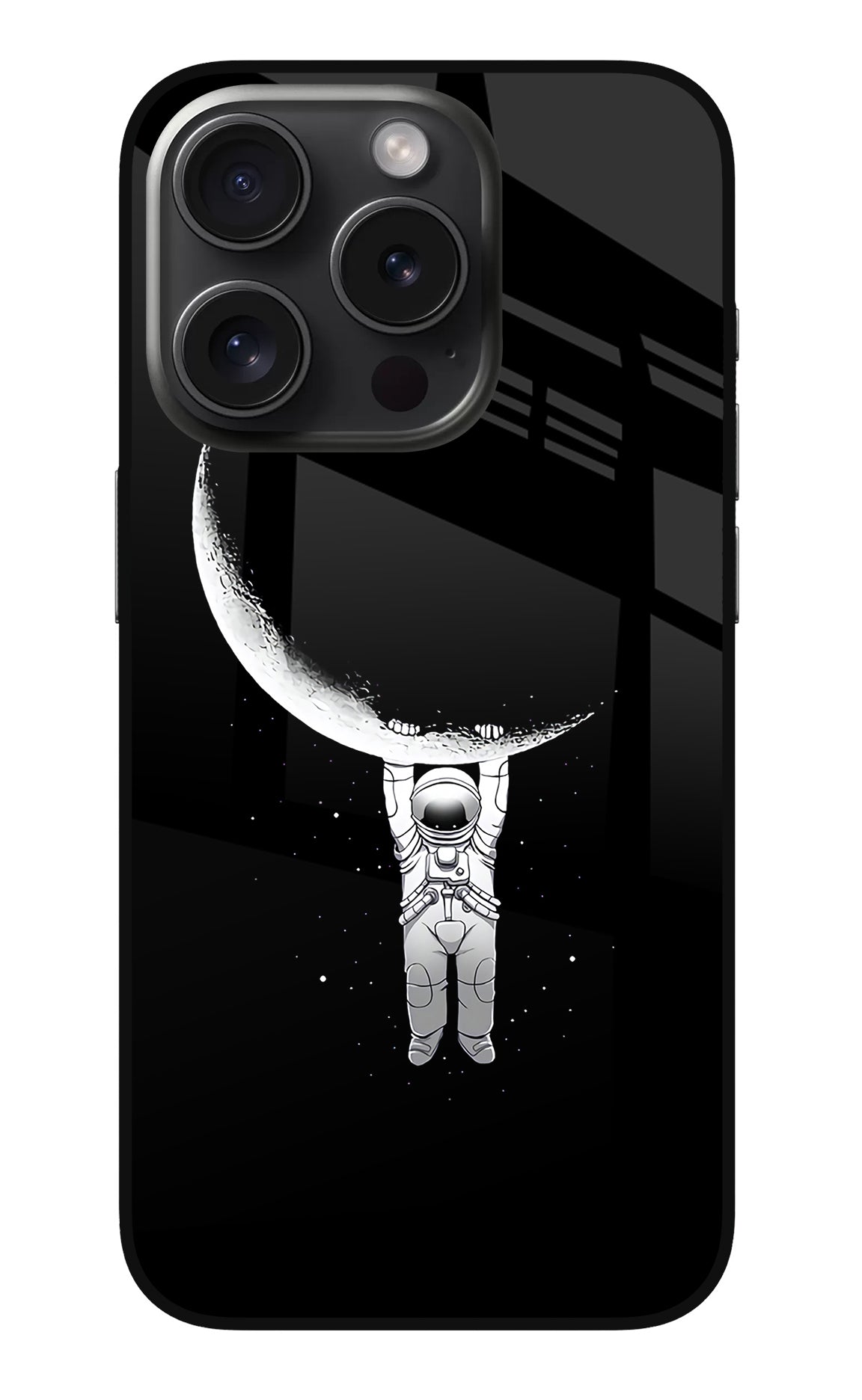 Moon Space iPhone 15 Pro Back Cover