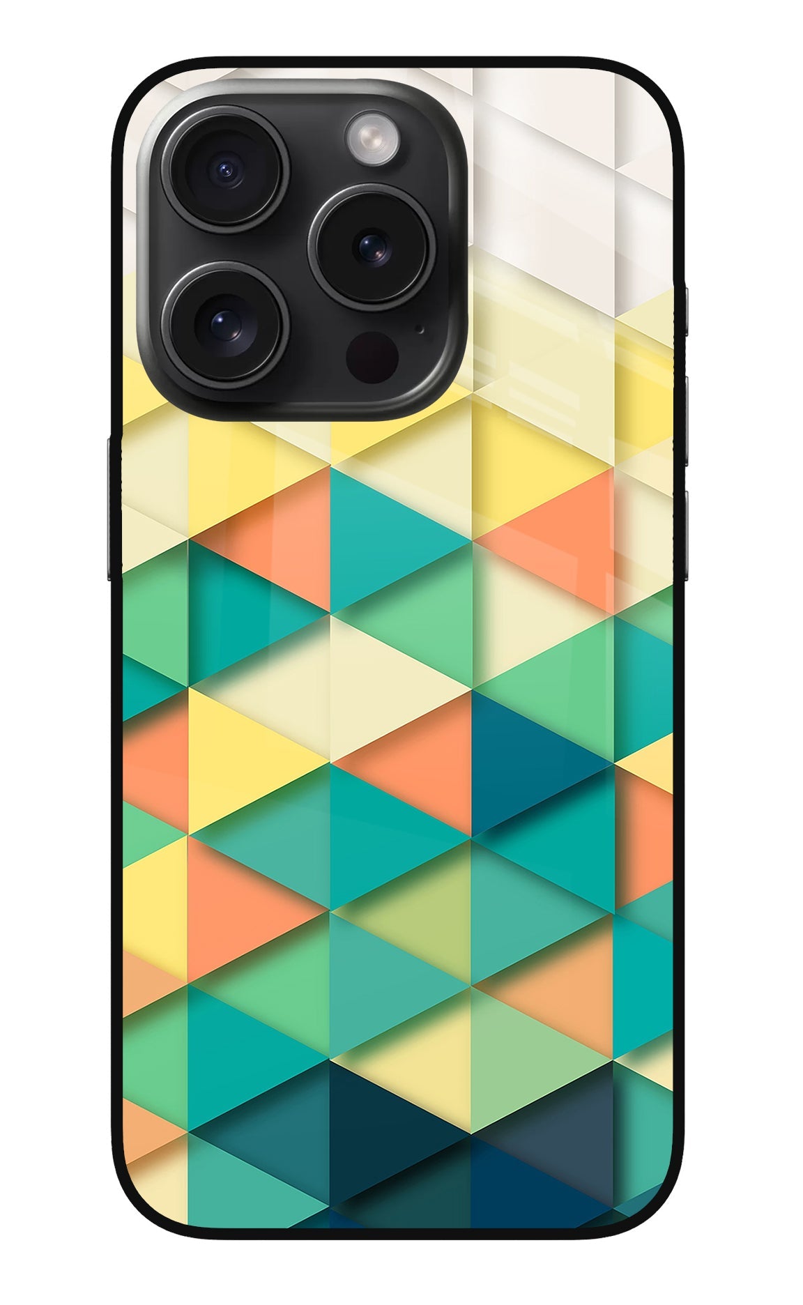 Abstract iPhone 15 Pro Back Cover