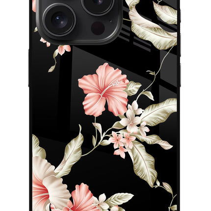 Flowers iPhone 15 Pro Glass Case