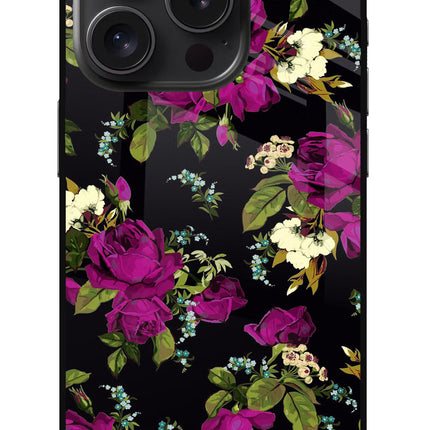 Flowers iPhone 15 Pro Glass Case