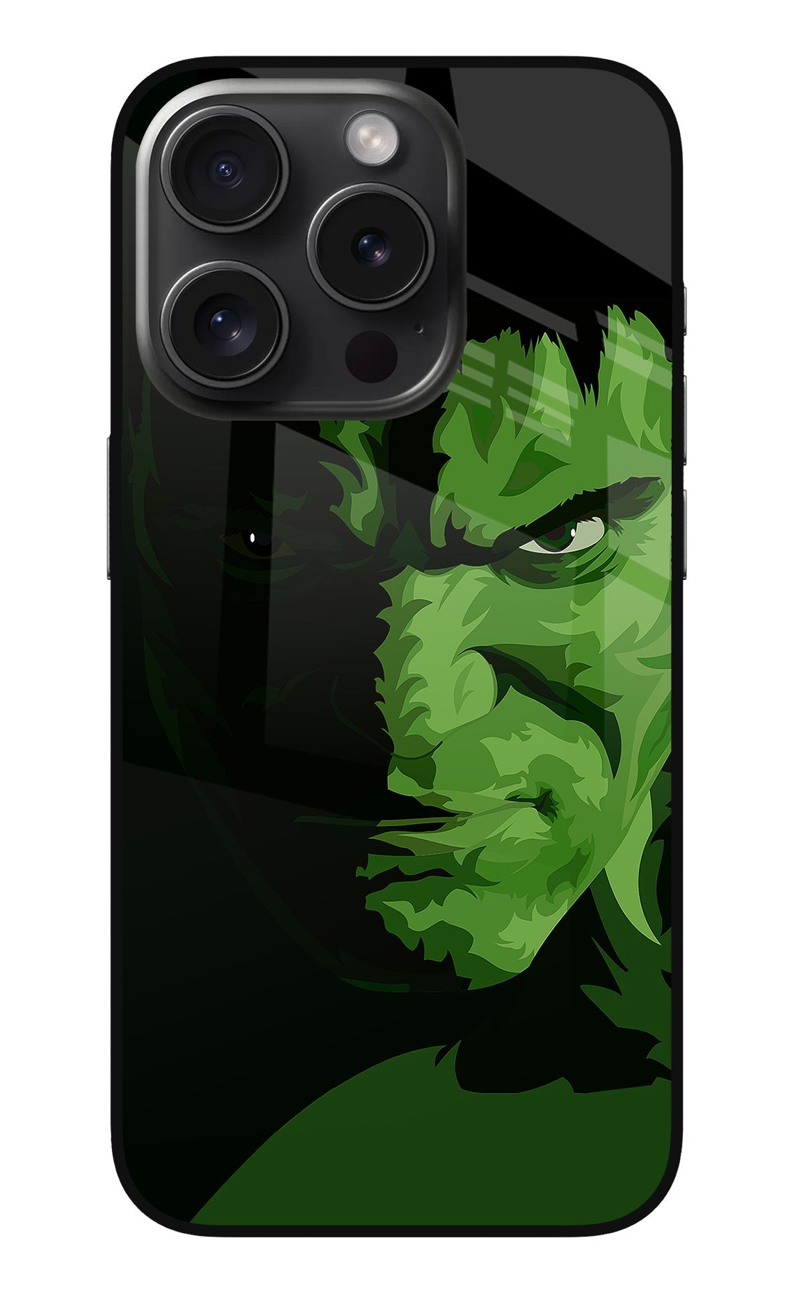 HULK iPhone 15 Pro Glass Case