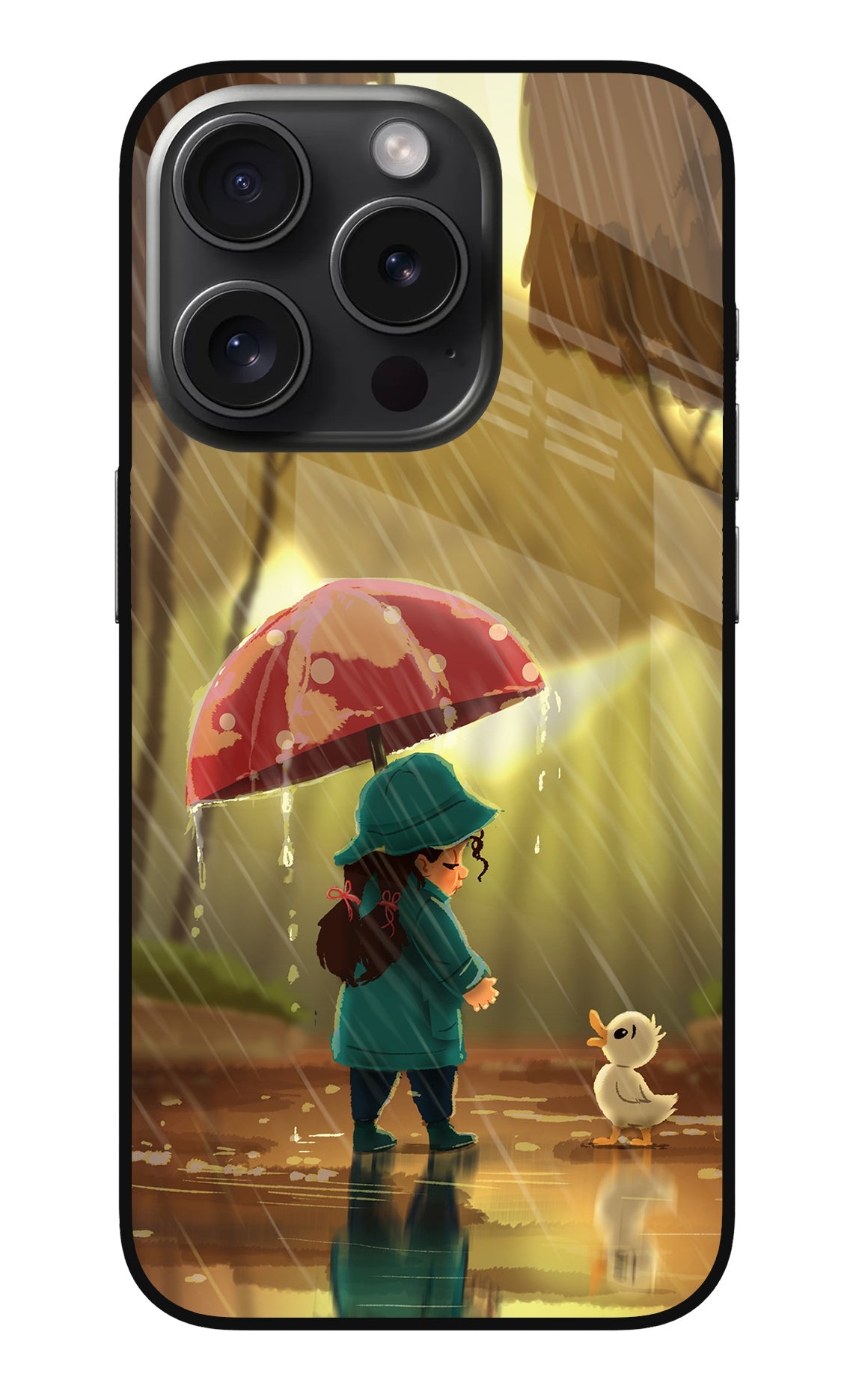 Rainy Day iPhone 15 Pro Back Cover