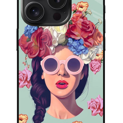 Pretty Girl iPhone 15 Pro Glass Case