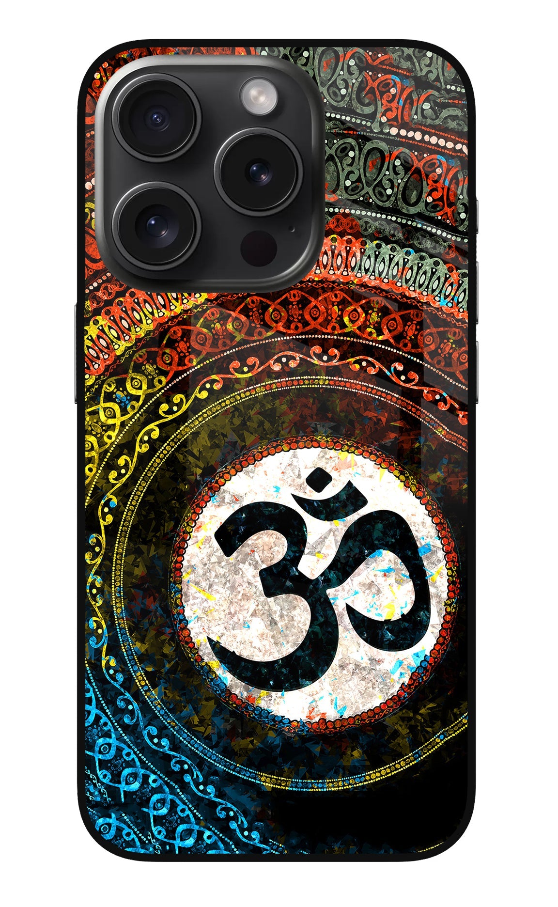 Om Cultural iPhone 15 Pro Back Cover