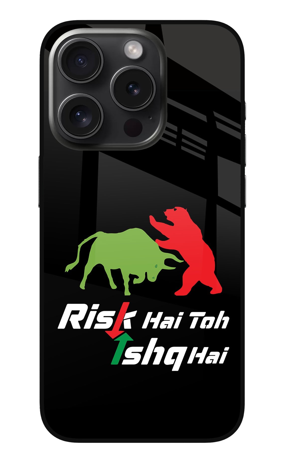 Risk Hai Toh Ishq Hai iPhone 15 Pro Back Cover